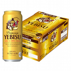 ［サッポロビール］エビスビール500ml缶　24本入り