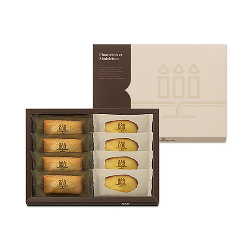 アンリ・シャルパンティエ］フィナンシェ・マドレーヌ詰合せ 8個入