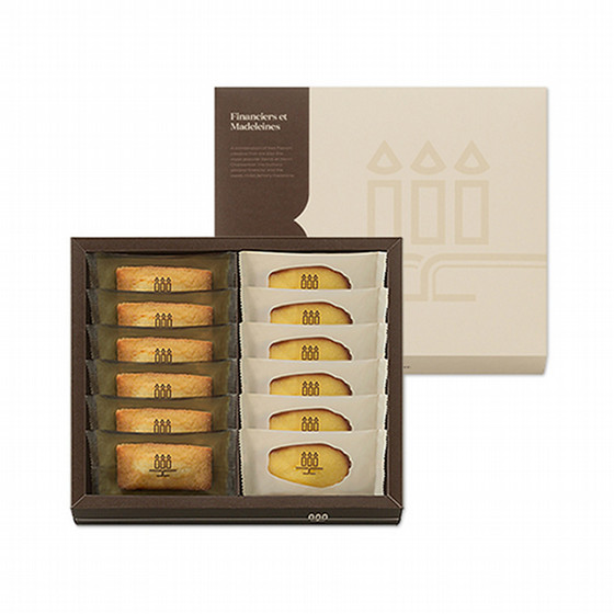 アンリ・シャルパンティエ］フィナンシェ・マドレーヌ詰合せ 12個入