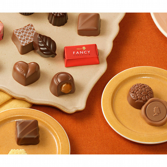 ファンシーチョコレート メリーチョコレート サンプル メリーチョコレートカムパニー ファンシーチョコレート 12個入