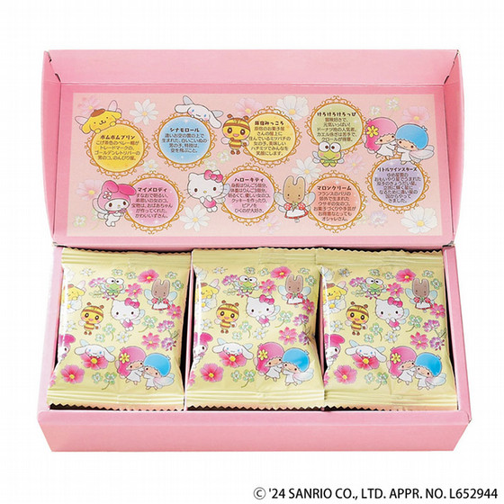 ［コロンバン］原宿みっころ＆サンリオキャラクターズチョコサンドクッキー12枚入