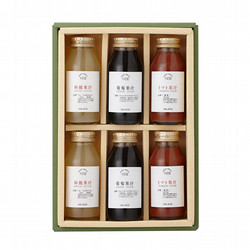 ［京橋千疋屋］飲みきり果汁6本入り