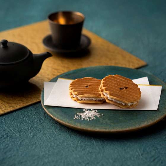 千寿　おまとめ品 鼓月】プレミアム千寿せんべい24枚入｜京都 千寿せんべい 有名店 人気