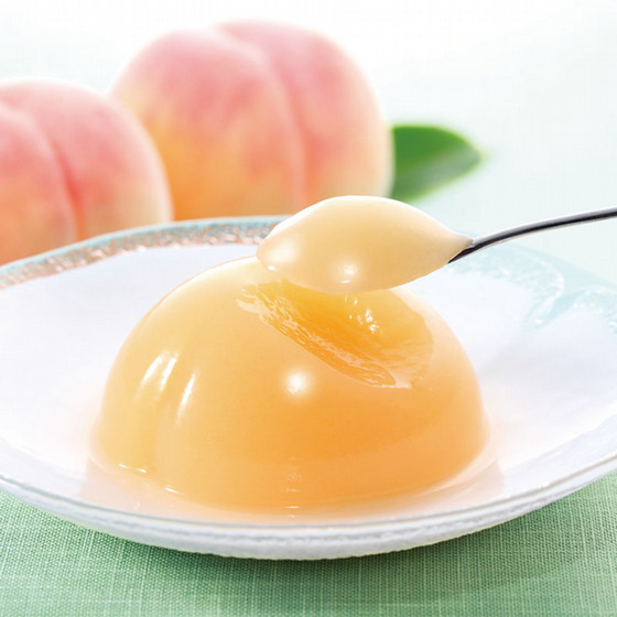 宗家 源 吉兆庵］清水白桃ぜりぃ2個入 - 東武の食品 - 【公式】東武