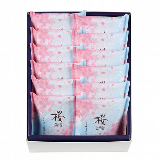 宗家 源 吉兆庵］桜ヴァッフェル（12枚入） - 東武の食品 - 【公式