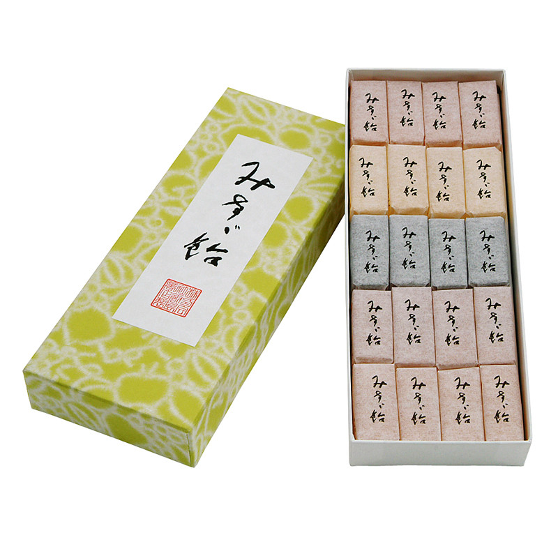 全国銘菓撰］みすず飴 和紙40粒（和紙包装箱入れ） - 東武の食品