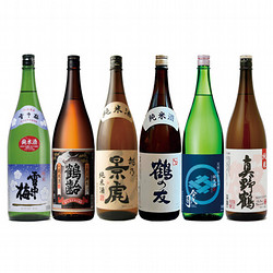 新潟清酒 上中下越佐渡 純米酒飲み比べセット