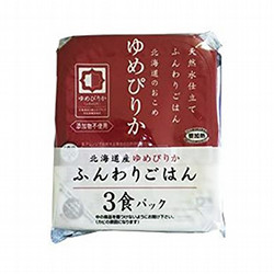 ［北野エース］ゆめぴりかふんわりごはん 3食パック×8個セット