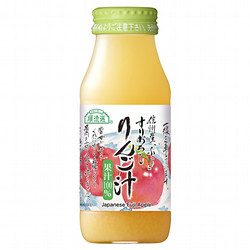 ［北野エース］マルカイ 順造選 すりおろしりんご （180ml×20本）