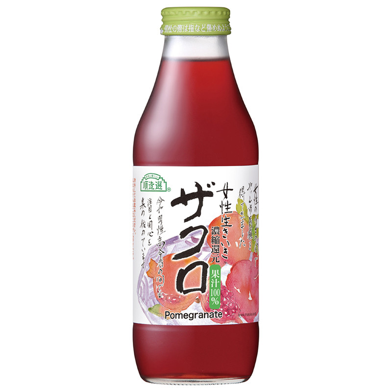 北野エース］マルカイ 順造選 ザクロジュース（500ml×6本