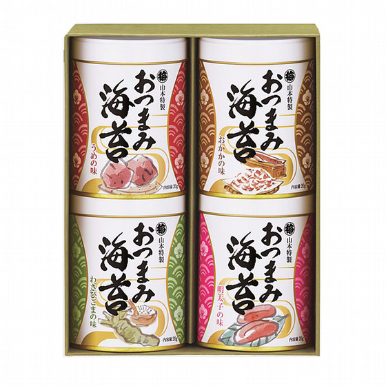 山本海苔店］おつまみ海苔 4缶詰合せ - 東武の食品 - 【公式】東武