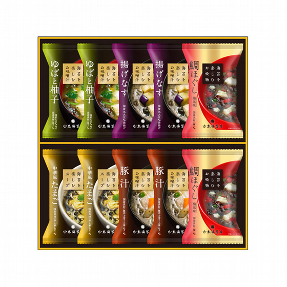 山本海苔店］お味噌汁スープ詰合せ MS2AT - 東武の食品 - 【公式】東武