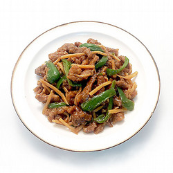 ［横浜桂林］国産牛肉とピーマンの細切り炒め