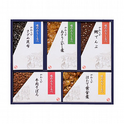 ［銀座新之助貝新］やわらか煮5品詰合せ【船橋店より発送】