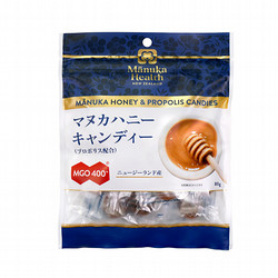 ［ケンコーハイチ］Manuka Health ﾏﾇｶﾊﾆｰｷｬﾝﾃﾞｨｰ（ﾌﾟﾛﾎﾟﾘｽ配合）80g