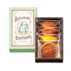ビスキュイテリエ ブルトンヌ］フィナンシェ・マドレーヌアソート（4個
