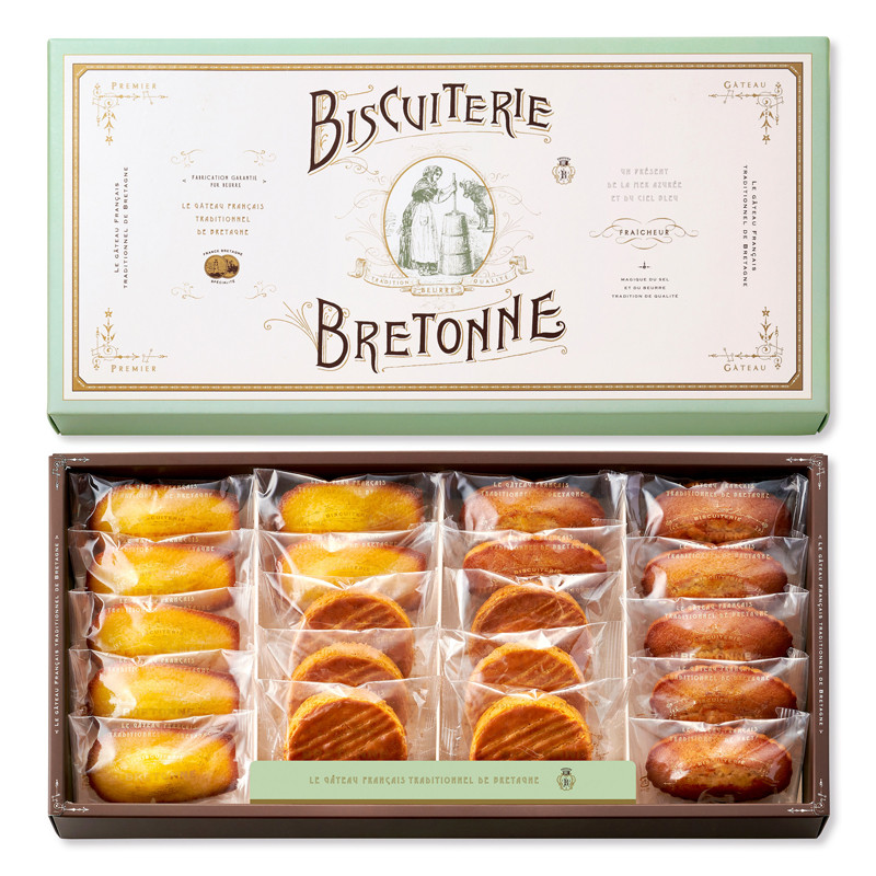 ビスキュイテリエ ブルトンヌ］ガレット・ブルトンヌ アソート（20個入