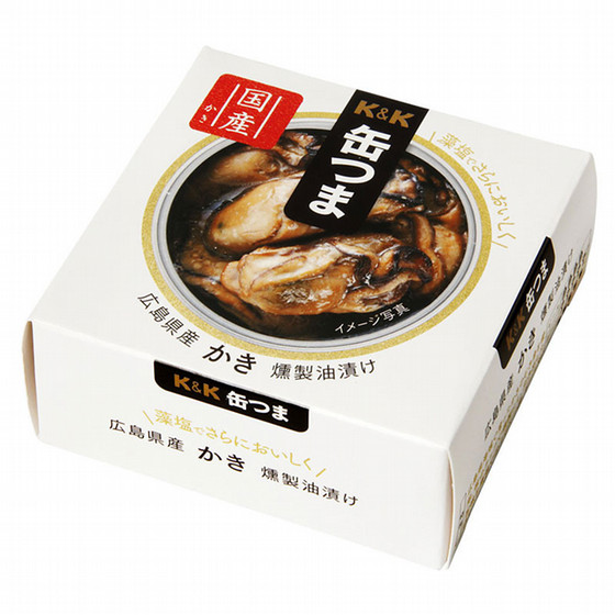 ROJI日本橋 by KOKUBU］缶つま 広島県産かき 燻製油漬け - 東武の食品