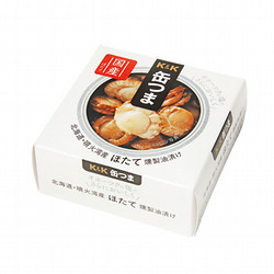 ［ROJI日本橋 by KOKUBU］缶つま 北海道・噴火湾産ほたて 燻製油漬け