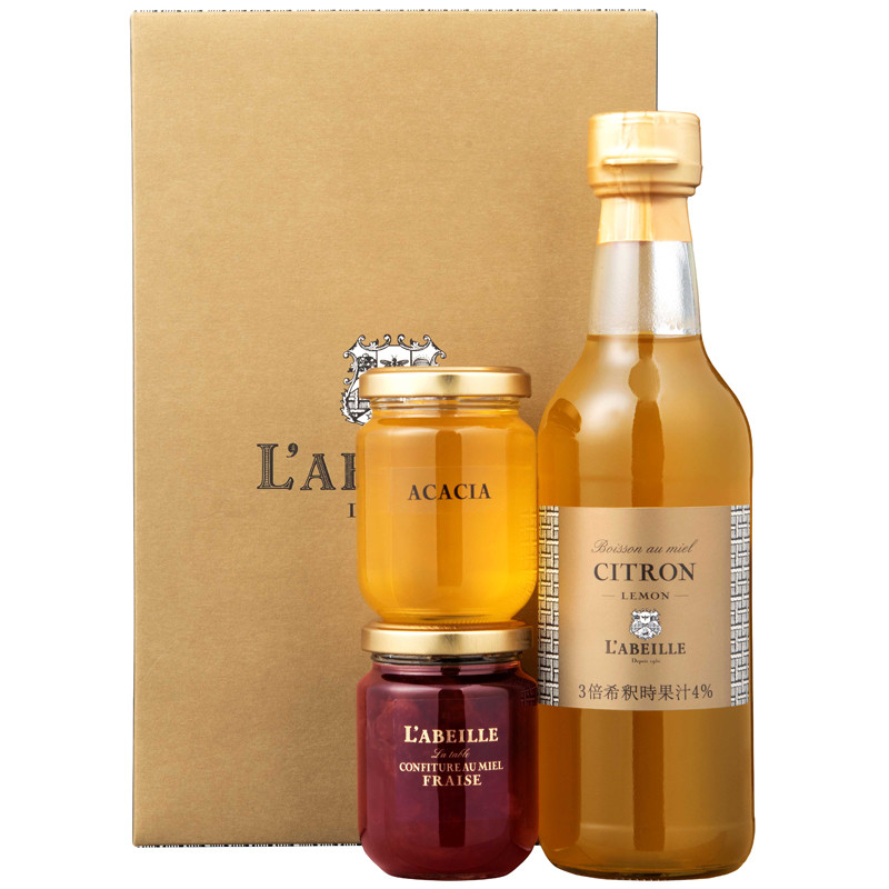 L'ABEILLE（ラベイユ）］朝のはちみつ ドリンクギフト - 東武の食品