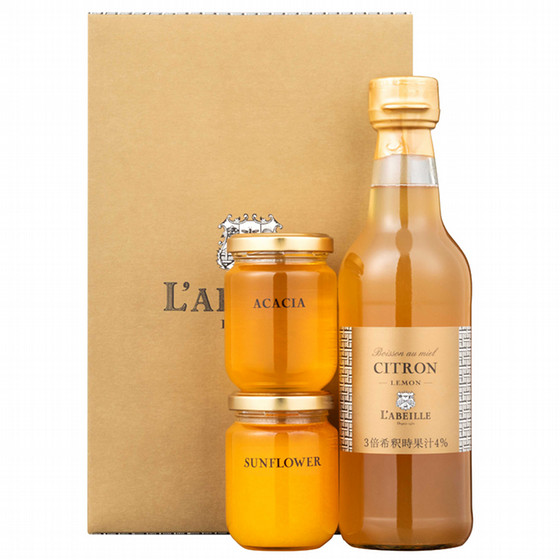 L'ABEILLE（ラベイユ）］朝のはちみつ ドリンクギフト - 東武の食品