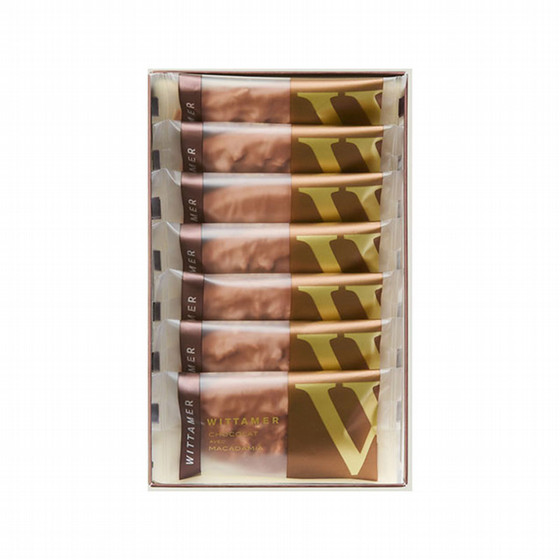 ヴィタメール］マカダミア・ショコラ（ミルク）〔7枚入〕 - 東武の食品