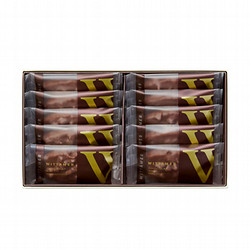 ［ヴィタメール］マカダミア・ショコラ（ダーク）〔10枚入〕