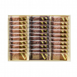 ［ヴィタメール］マカダミア・ショコラ（ミルク＆ダーク）〔30枚入〕