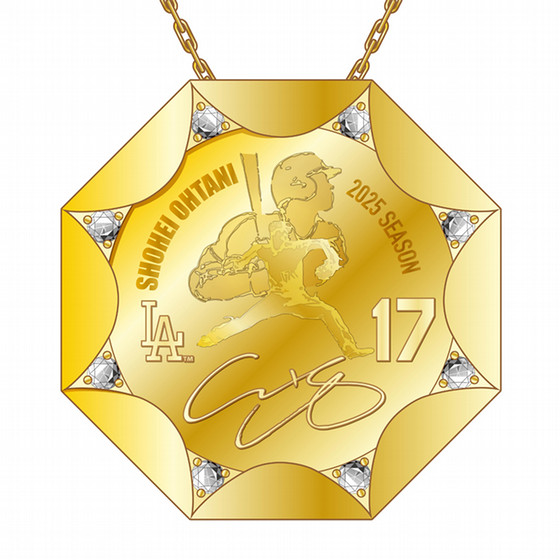 SHOHEI OHTANI OFFICIAL「K24/K18 COIN DIAMOND PENDANTS」(2025