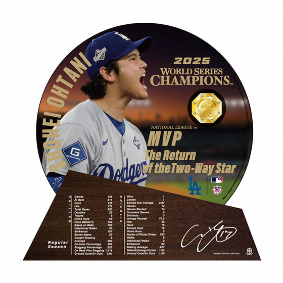 SHOHEI OHTANI OFFICIAL「K24/K18 COIN DIAMOND PENDANTS」(2025