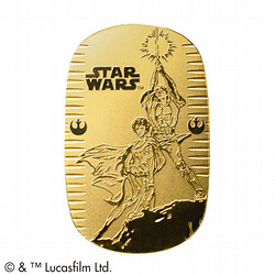 スター・ウォーズ ／ 小判 純金30g ／  Luke Skywalker Princess Leia