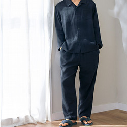 ［ウチノ］マシュマロガーゼベーシックメンズパジャマ