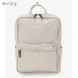 ［agnes b.(アニエスベー)］ロゴリュックサック12L