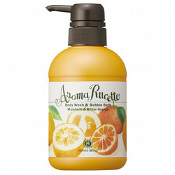 ［ハウスオブローゼ］アロマルセット ボディウォッシュ＆バブルバス MD&BO（マンダリン＆ビターオレンジの香り）