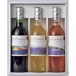 ［ふらのワイン（富良野市ぶどう果樹研究所）］ふらのワイン ラベンダーラベル3本セット FL-35