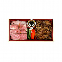 ［柿安］ステーキ＆黒毛和牛 牛めし【池袋店舗受取り】