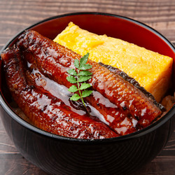 浜名湖うなぎ蒲焼と厚焼き玉子のうな玉丼 2人前セット【送料込み】