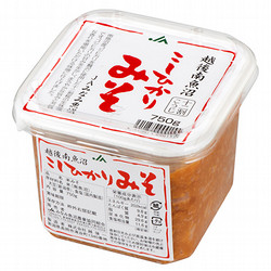 越後南魚沼こしひかりみそ【送料込み】