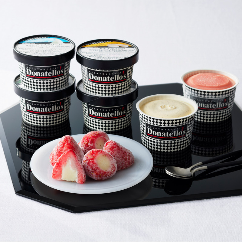 ドナテロウズ＆苺アイス