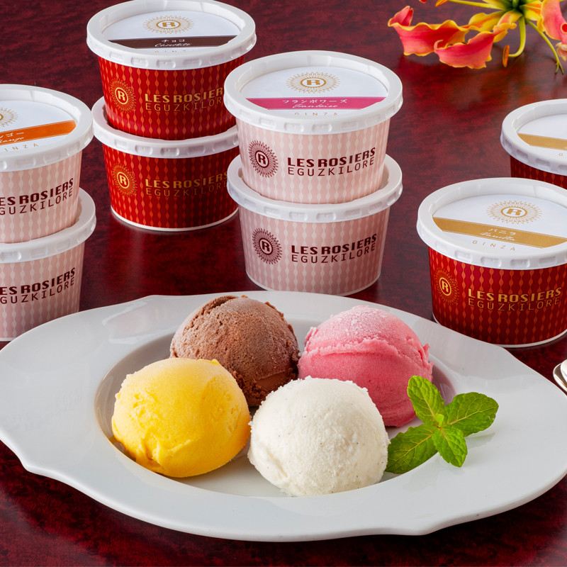 東京「銀座京橋 レ ロジェ エギュスキロール」銀座アイスバラエティ