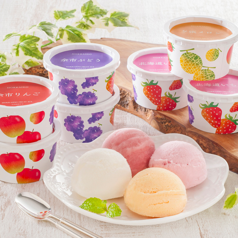 北海道フルーツアイスバラエティ