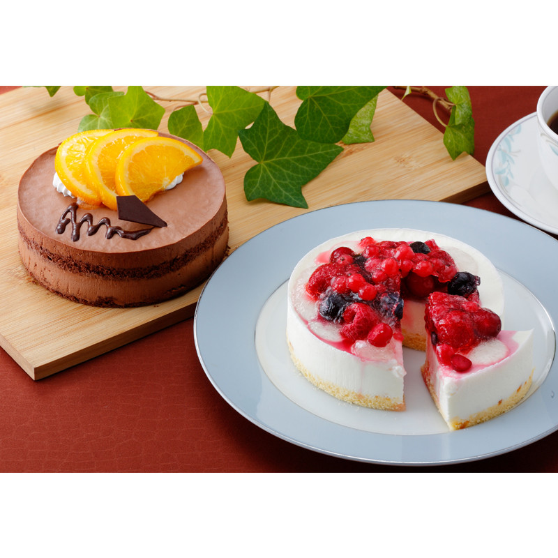 表参道「カフェ・ル・ポミエ」ケーキセット【送料込み】 - 東武の産直
