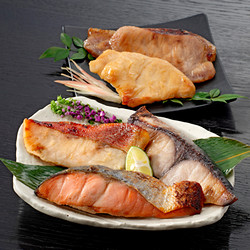 「辻が花」魚と肉の柚香西京漬【送料込み】