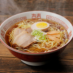 「河京」喜多方ラーメン8食メンマセット【送料込み】