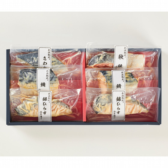 山陰大松］氷温熟成西京漬けギフトセット6切【送料込み】 - 東武の産直