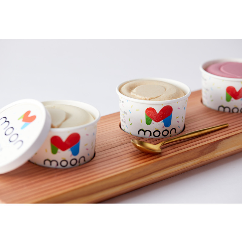 ［moon food japan］濃厚豆乳アイス4種6個