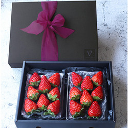 岡山朝取り　いちご贈り物　紅ほっぺ　540g　リボン化粧箱２パック【送料込み】