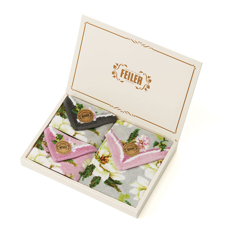 フェイラー♥ラシャス　タオルセット ラシャス タオルセット LUS-S9120(シルバーグレー): FEILER