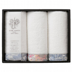［プリマロゼッタ］ フェイスタオル３Ｐ