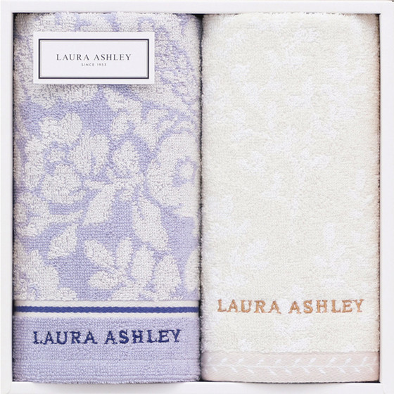 ローラアシュレイ］ グレースフル ゲストタオル2P - 東武のご贈答品